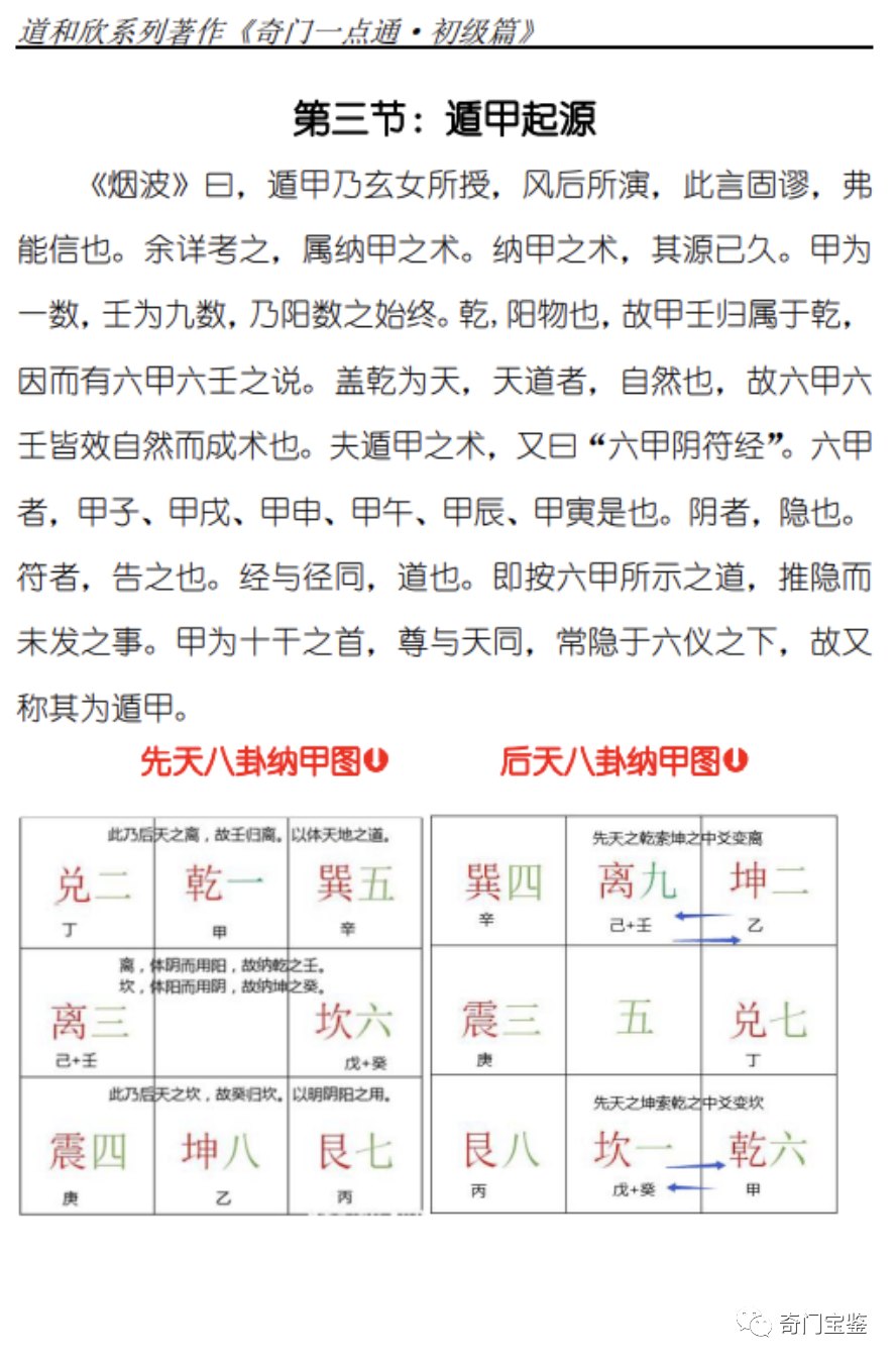 遁甲起源内页